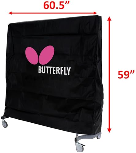 Butterfly Weatherproof Table Tennis Table Cover - Protect Your Ping Pong Table - Fits Regulation Size Tables – for Indoor or Outdoor Use