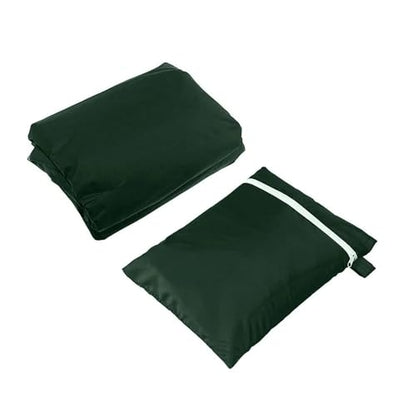 Table Tennis Cover, Indoor Waterproof Dustproof Sunscreen Ping Pong Table Cover Fits Folding Tables All Weather Protection 5.4*2.3*6.1ft（Green）