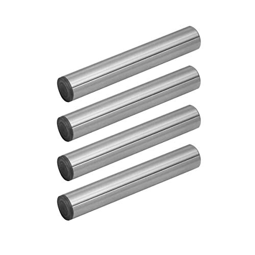 POWERTEC 71474 Hardened Steel Dowel Pins 1/2 Inch, Heat Treated and Precisely Shaped for Accurate Alignment, 4 Pack - size: 1/2" x 3" (4pk)