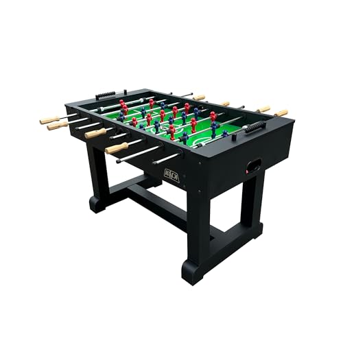 KICK Brigade 55" Foosball Table – Professional Full-Size Indoor Game Table - color: Black