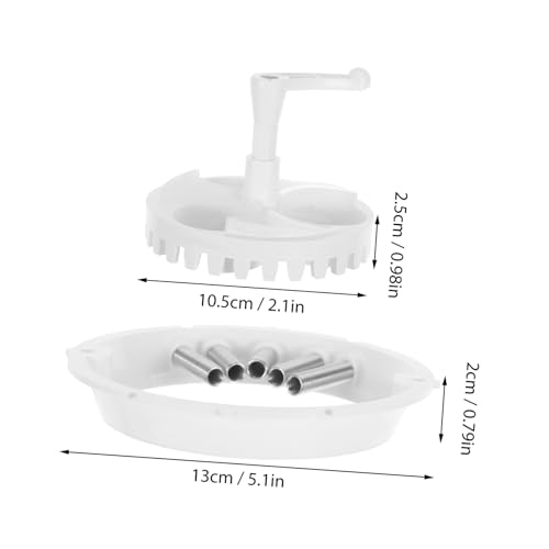YARNOW Mini Vending Machine Turntable Kit Metal Gear Stirring Rod for Boys and Girls' Pinball Machine Easy to Install