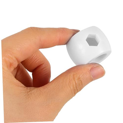 Abaodam 5sets Foosball Bushings Bearing Rods Mini Table Football Stopper Ring Plastic Goal Bar Positioner 4pcs*5