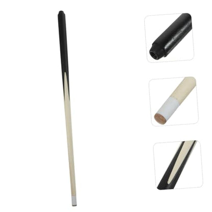 POPETPOP 2Pcs Small Pool Cue Sticks for Billiard Cue for Beginners Lightweight Wooden Billiard Sticks Designed for Comfort and Control for Teens