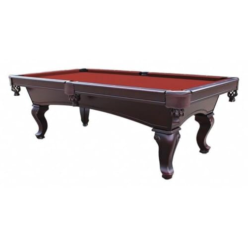 Championship Saturn II Billiards Cloth Pool Table Felt - color: Red, size: 8-Feet