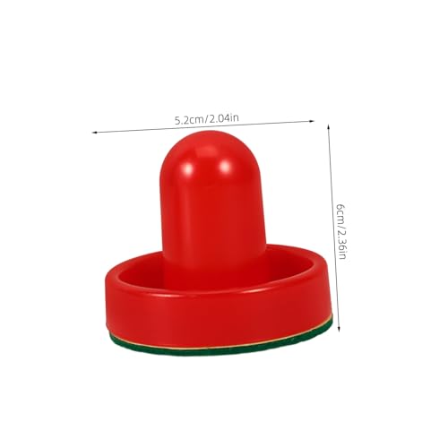 BESPORTBLE 1set Ice Hockey Pucks and Paddles Accessories for Tables Includes Strikers and Pucks for Home and Carnival Use