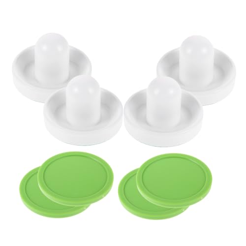 1set Ice Hockey Game Accessories Pusher and Pucks for Desktop Reflexes and Coordination for Family Fun and Gatherings