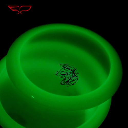 Yikun PDGA Approved Stable Distance Driver - 170-175g Professional Disc Golf Driver | Glow & Glaze Line Options | Perfect for Outdoor Games & Competition - color: Semi-transparent