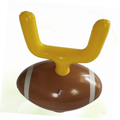 Luxshiny Inflatable Ring Toss Game Headdress for Adults Creative PVC Tossing Rings Fun Indoor Outdoor Party Activity Motor Skills Hand-Eye Coordination Enhancer