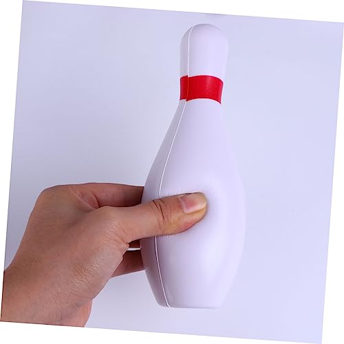1Set Interactive Bowling for Educational for Games Safe PU Material Includes Pins and Bowling Balls Promotes Hand Eye Coordination and Math Skills