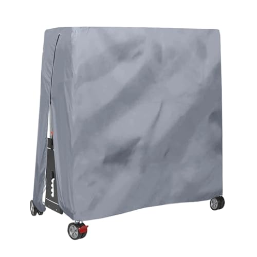210D Oxford Fabric Table Tennis Cover Waterproof Folding Dustproof Zipper Heavy Duty for Indoor Outdoor