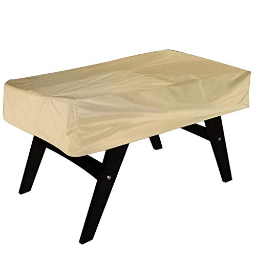 Billiard Table Cover Water | 210D Oxford Fabric Particle Barrier & Weather Defiant | Protective Layer for Pool Tables / Patio Furniture | 142x132x38cm