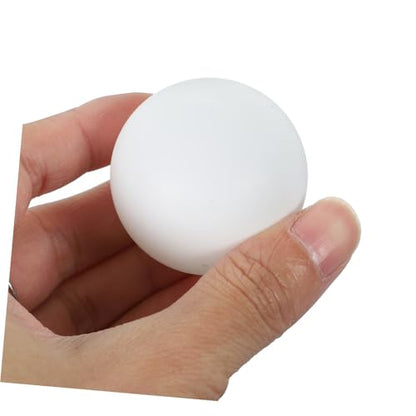 Holibanna 10-Pack Table Tennis Balls White Pong Balls for Training and Games Sturdy and High-Performance Suitable for School and Gym Use