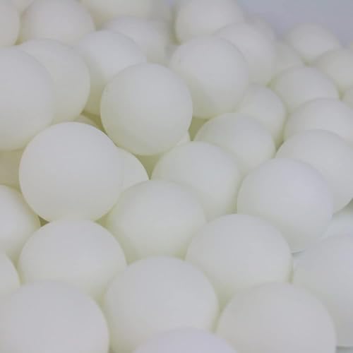 BWESOO 3Pcs White Table Tennis Sports Balls Ping Pong Ball Club Match Balls High Elasticity Table Tennis Outdoor Sport Accessories Durability Table Tennis Leisure Sports and Game Room (40mm)