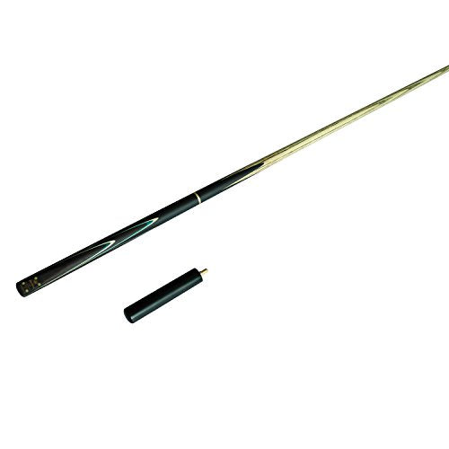 57" 3/4 Jointed Billiard/Pool/Snooker Cue Set 5 Face-Spliced Ash Shaft with A Leather Cue Case - color: T3SC7
