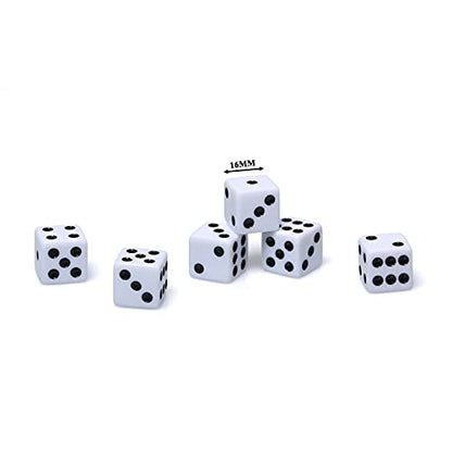Leatherette Dice Cup Set, Rose Gold Leather and Lilac Mist Velvet Interior Professional Dice Cup with 6 Black Dot Dice for Liars Dice Farkle Yahtzee Board Games, 1 Pack - color: Rosegold