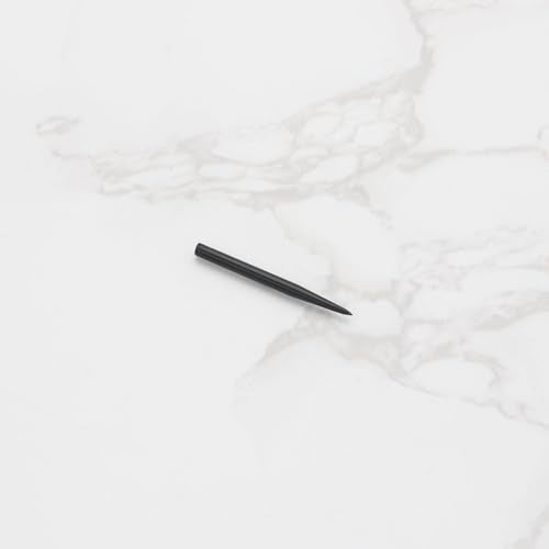 15pcs Dart Tips 2.3mm Dart Spare Points Nickel-Plated Iron Replacement Smooth Tips Metal Dart Points for Glide Spare Dart Points Black - color: 30mm