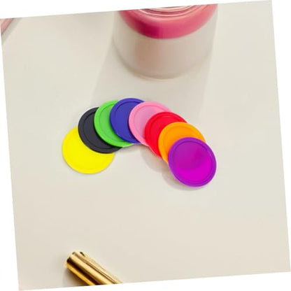 Hemoton 8pcs Heavy Duty Air Hockey Puck Replacement Set Accessories for Home and Game Tables Lightweight Design for Boy Girl and Adults for Indoor and