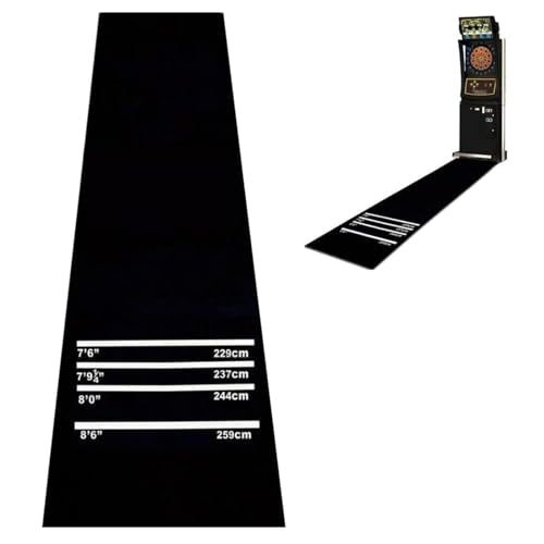 Dart Mat Throw/Toe Line Floor Marker Professional Rubber Darts Mat for Home Pub Party (118 x 23.6in)