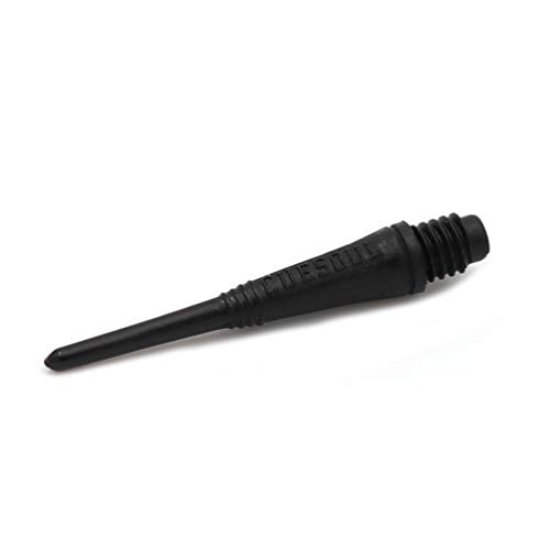 CUESOUL 100 Pieces Soft Tip Points for Soft Tip Darts - color: Black