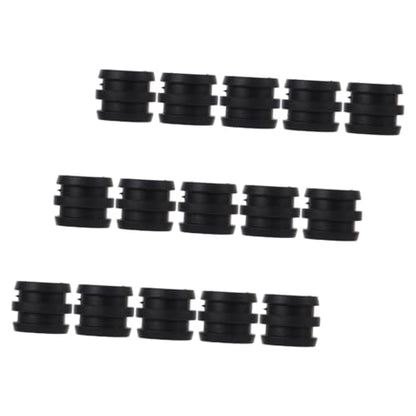 Hemoton 15pcs Foosball Table Bearing Rods Plastic Replacement Bushings for Soccer Game Accessories Compact and Wear-Resistant Design for -Term Use