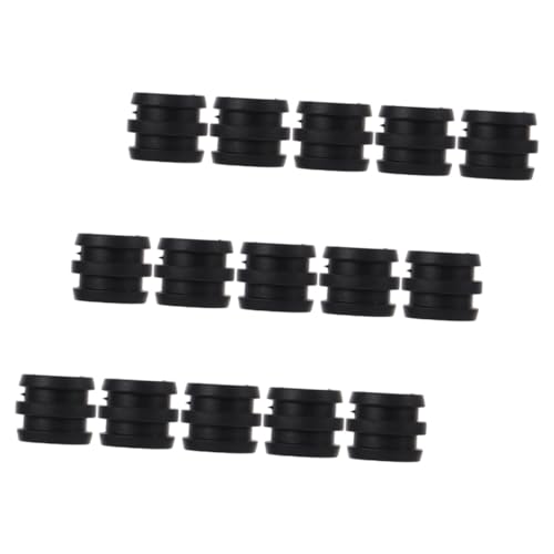Hemoton 15pcs Foosball Table Bearing Rods Plastic Replacement Bushings for Soccer Game Accessories Compact and Wear-Resistant Design for -Term Use
