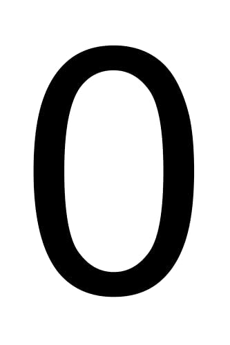 Reskid Extra Large Number Cards 0-9 | Huge 12x18 Inch Black Digits | Set of 50 | Includes + - = Signs | Classroom Bulletin Board Math Practice, Number Recognition, Elementary Teaching Resource