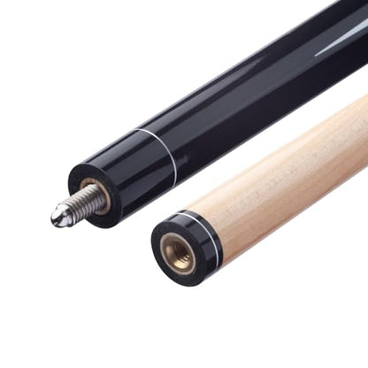 Viper by GLD Products Diamond 58" 2-Piece Pool Cue - color: Black Finish, size: 19 Ounce