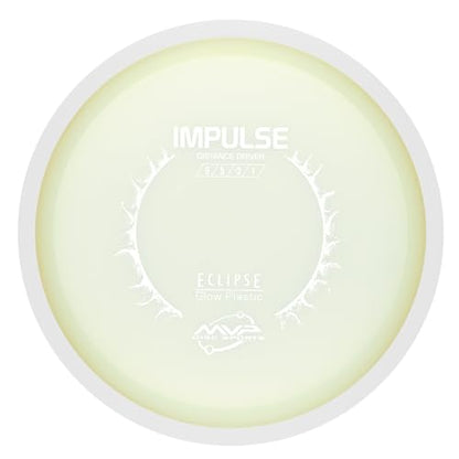 MVP Disc Sports Eclipse Glow 2.0 Impulse Disc Golf Distance Driver - size: 170-175g