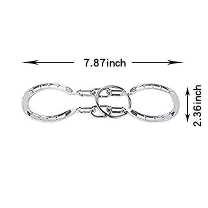 Classical Metal Horseshoe Puzzle Traditional Brain Teaser Puzzles Jigsaw Toy (Silver) - color: Silver