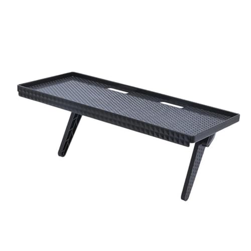 Healifty Holder Wall Hanging Rack Punch Storage Organizer for Router Game Console and Tool Installation Space Saving Design