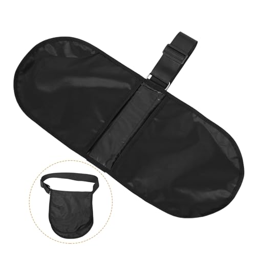 BESPORTBLE Sports Discus Bag Discus Organizer for Athletes Spacious Handheld Storage Portable and Reusable Pouch for Events Black