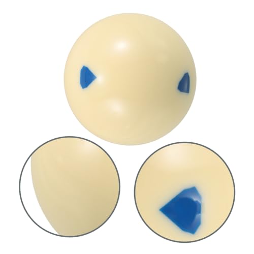 Resin Six-Point Billiard Cue Ball Pool Training Practice Artifact for All Skill Levels Precision Craftsmanship Chip-Resistant Surface Balanced Weight for Improved Control and