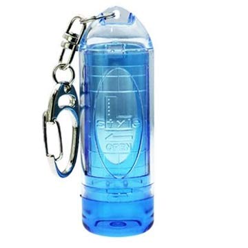 Lstyle Dart Tip and Shaft Case: Lipstock - Holds Extra Dart Points and Shafts - Blue - color: Blue