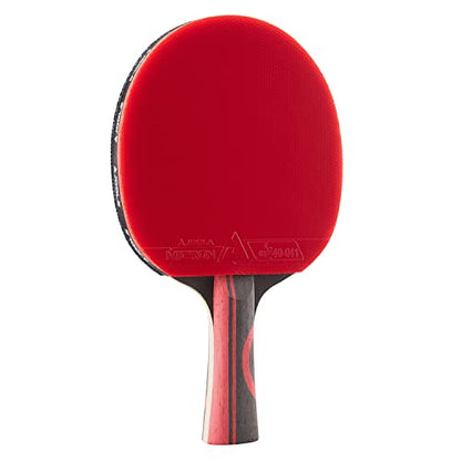 JOOLA Infinity Edge - Tournament Performance Carbon Technology - Black Rubber on Both Sides - Competition Ready - Table Tennis Racket for Advanced Training - Designed for Speed - color: Red