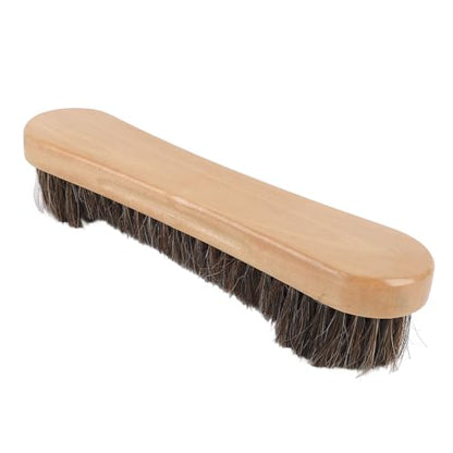 Pool Table Brush Billiard Table Cleaner Brush 12in Horse Hair with Ergonomic Handle for Thorough Cleaning Corners Seams