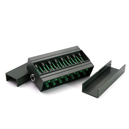CUESOUL Touch-Point Soft Dart Tip Point with Touch Dart Case Tool for Dart Tip Replacement and Dart Tip Remove - color: Green