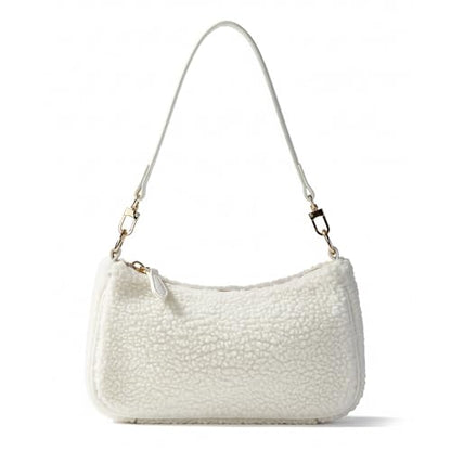 VODIU Clutch Tote Handbags with 2 Removable Straps and Zipper Closure Crossbody Bags Shoulder Purse Handbag for Women - color: Yg-beige