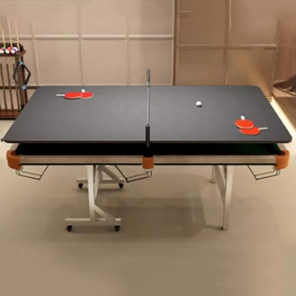 Regulation Pool Table, Professional Billiard Table with Premium Accessories, Easy Assembly for Home Game Room Bar Garage - size: N
