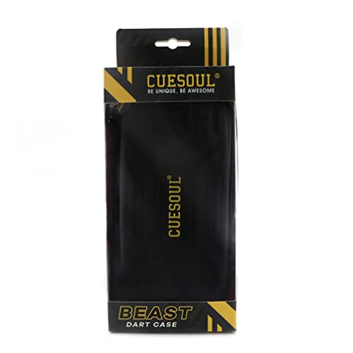 CUESOUL BEAST Dart Case Black-Carry Your World into A XL Dart Case - color: Balck-for 3 Pack