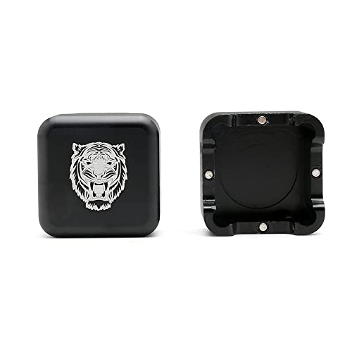 Pool Cue Chalk Holder-Portable Cue Chalk Holder for Billiard Cue Snooker Accessory - color: Black