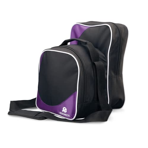 Ebonite Compact Shoulder Bowling Bag - color: Purple