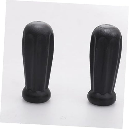 Hemoton 2pcs Plastic Foosball Handles Table Football Grip Knobs for Easy Replacement and Improved Control Game Rooms and Offices