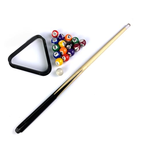HANABASS Short Boys and Girls Pool Cue Stick Wooden Billiard Cue for Boy Girl Lightweight Pool Games Comfortable to Store