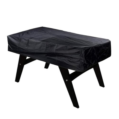 Heavy Duty Snooker Pool Table Dust Cover Anti-UV Tear Resistant Polyester Fabric Outdoor Furniture Cover Black (160 * 115 * 50cm)