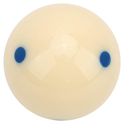 Dot Spot Cue Ball 57.2mm Standard Pool Training Ball Professional Billiard Practice Ball with Aiming Markers - color: Blue Dot