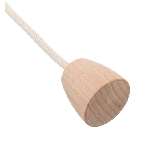 Outanaya 5pcs Croquet Wickets Wood Rope Hoops for Family Lawn Games Fun for Backyard and Park Sports