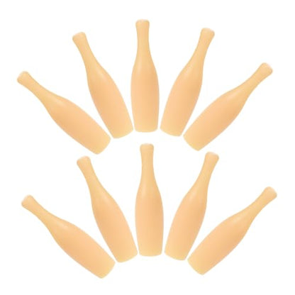 10pcs Bowling Pin for Tabletop Games Portable Bowling Accessory for Boys and Girls and Family Entertainment