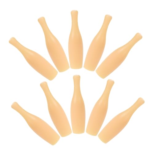 10pcs Bowling Pin for Tabletop Games Portable Bowling Accessory for Boys and Girls and Family Entertainment