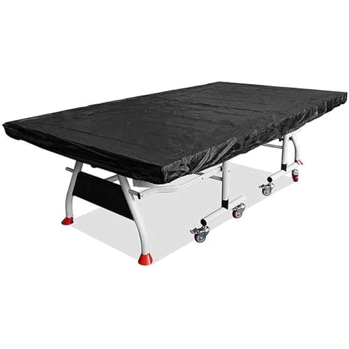 Table Tennis Table Cover, Waterproof and Dustproof Ping Pong Table Cover Breathable Polyester Protective Cover Can Be Used Indoors and Outdoors