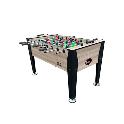 KICK Hades 55" Foosball Table – Professional Full-Size Indoor Game Table - color: Brown